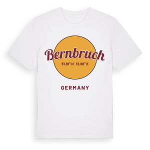 Bernbruch cirkel t-shirt – ekologisk bomull t-shirt från Pinshirt