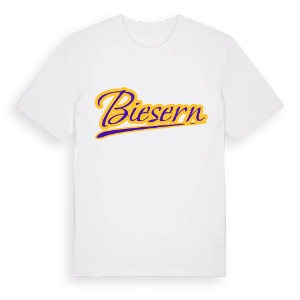 Biesern baseball t-shirt – ekologisk bomull t-shirt från Pinshirt