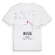 Biesig karta t-shirt