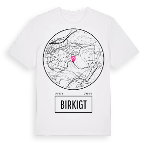 Birkigt t-shirt – ekologisk bomull t-shirt från Pinshirt
