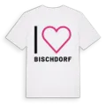 Jag älskar Bischdorf t-shirt stort tryck