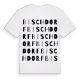 Bischdorf ordlek t-shirt