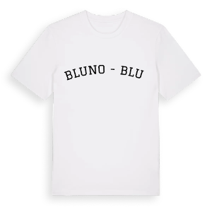 Bluno - Bluń böjd t-shirt – ekologisk bomull t-shirt från Pinshirt