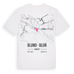 Bluno - Bluń karta t-shirt – ekologisk bomull t-shirt från Pinshirt