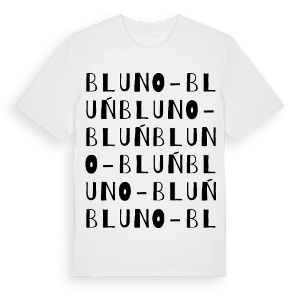 Bluno - Bluń ordlek t-shirt – ekologisk bomull t-shirt från Pinshirt