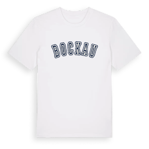 Bockau college t-shirt – ekologisk bomull t-shirt från Pinshirt