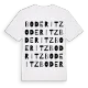 Boderitz ordlek t-shirt