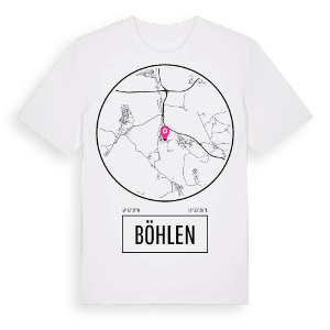 Böhlen t-shirt – ekologisk bomull t-shirt från Pinshirt
