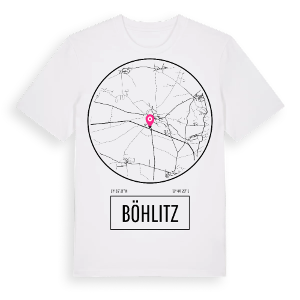 Böhlitz t-shirt – ekologisk bomull t-shirt från Pinshirt
