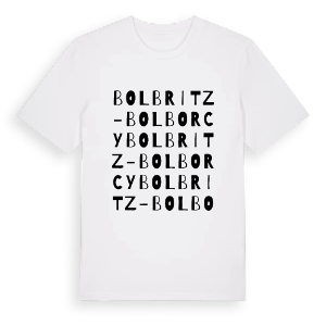 Bolbritz - Bolborcy ordlek t-shirt – ekologisk bomull t-shirt från Pinshirt