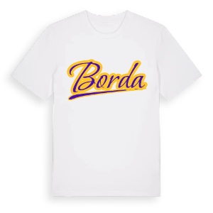 Borda baseball t-shirt – ekologisk bomull t-shirt från Pinshirt