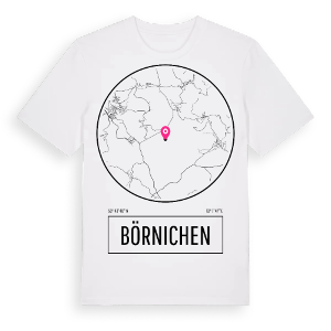 Börnichen t-shirt – ekologisk bomull t-shirt från Pinshirt