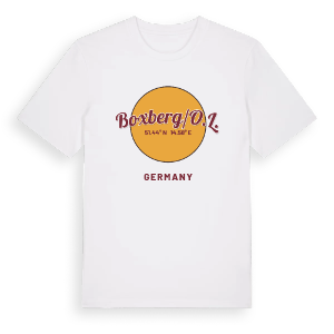 Boxberg/O.L. cirkel t-shirt – ekologisk bomull t-shirt från Pinshirt