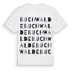 Buchwalde ordlek t-shirt