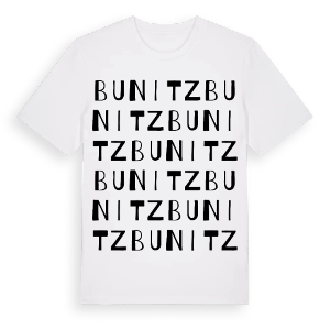 Bunitz ordlek t-shirt – ekologisk bomull t-shirt från Pinshirt