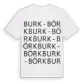 Burk - Bórk ordlek t-shirt