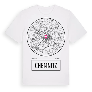 Chemnitz t-shirt – ekologisk bomull t-shirt från Pinshirt