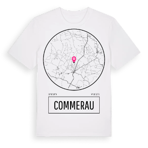Commerau t-shirt – ekologisk bomull t-shirt från Pinshirt