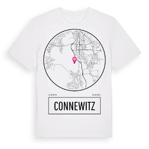 Connewitz t-shirt – ekologisk bomull t-shirt från Pinshirt
