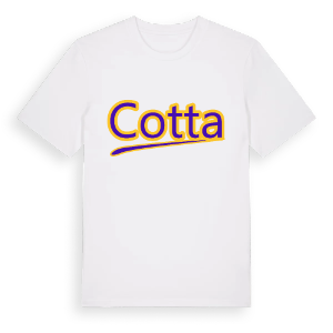 Cotta baseball t-shirt – ekologisk bomull t-shirt från Pinshirt
