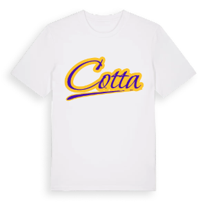 Cotta baseball t-shirt – ekologisk bomull t-shirt från Pinshirt