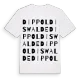 Dippoldiswalde ordlek t-shirt
