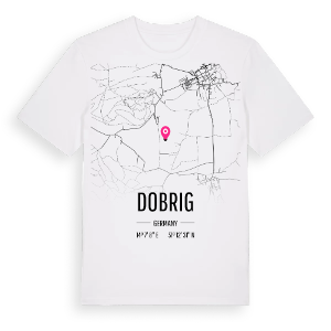 Dobrig karta t-shirt – ekologisk bomull t-shirt från Pinshirt