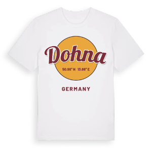 Dohna cirkel t-shirt – ekologisk bomull t-shirt från Pinshirt