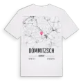 Dommitzsch karta t-shirt