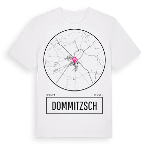Dommitzsch t-shirt – ekologisk bomull t-shirt från Pinshirt