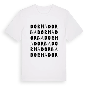 Dorna ordlek t-shirt – ekologisk bomull t-shirt från Pinshirt