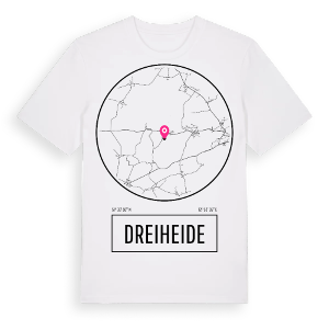 Dreiheide t-shirt – ekologisk bomull t-shirt från Pinshirt