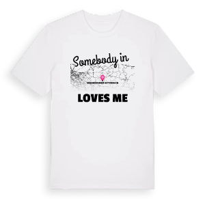 Någon i Dürrröhrsdorf-Dittersbach älskar mig t-shirt – ekologisk bomull t-shirt från Pinshirt