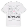 Ebersbach karta t-shirt