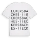 Eckersbach E 5-II ordlek t-shirt