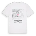 Eckersbach Siedlung karta t-shirt