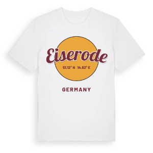 Eiserode cirkel t-shirt – ekologisk bomull t-shirt från Pinshirt