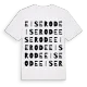 Eiserode ordlek t-shirt