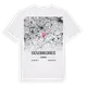 Erzgebirgskreis karta t-shirt
