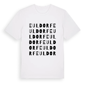 Euldorf ordlek t-shirt – ekologisk bomull t-shirt från Pinshirt