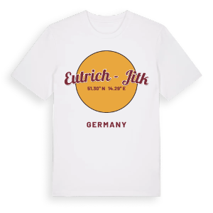Eutrich - Jitk cirkel t-shirt – ekologisk bomull t-shirt från Pinshirt