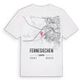 Fernesiechen karta t-shirt