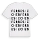 Fernesiechen ordlek t-shirt