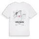 Frauenhain karta t-shirt