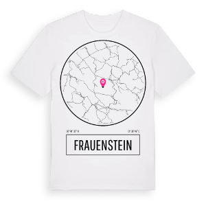 Frauenstein t-shirt – ekologisk bomull t-shirt från Pinshirt