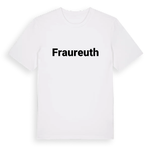 Fraureuth fetstil t-shirt – ekologisk bomull t-shirt från Pinshirt