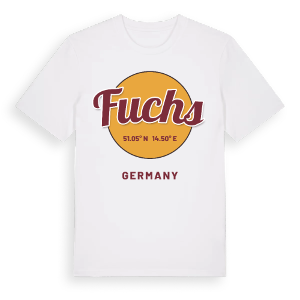 Fuchs cirkel t-shirt – ekologisk bomull t-shirt från Pinshirt