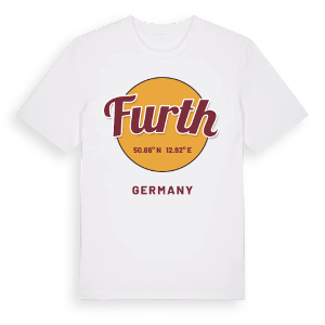 Furth cirkel t-shirt – ekologisk bomull t-shirt från Pinshirt