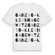 Ganzig-Kleinragewitz ordlek t-shirt