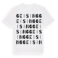 Geising ordlek t-shirt
